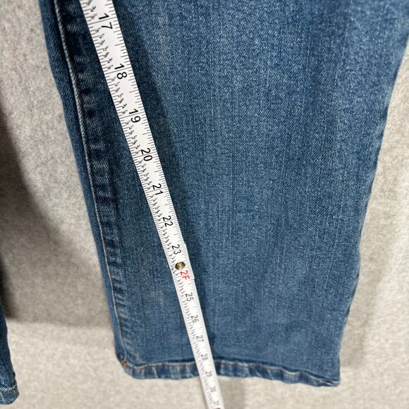 Jones New York Jeans Womens 8 Bootcut Ankle Mid Rise Stretch Utility Carpenter - Picture 8 of 11